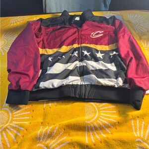 Zip Away Tear Away NBA   Cleveland Calves Coat/Jacket Cavaliers size 18/20